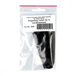 Fingerling Leder Größe 5 mit Bindeband