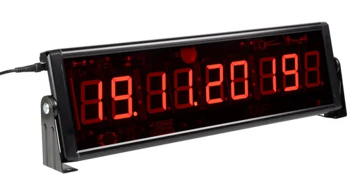 ELV LED-Stoppuhr LSU200 Bausatz - Platinen & Entwicklungskits, inkl. Gehäuse für einfache Montage und schnelle Einsatzbereitschaft, ideal für Hobby-Elektroniker.