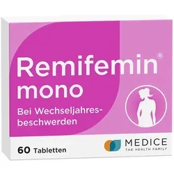 Remifemin Mono 60 ST - Pflanzliches Arzneimittel - Arzneimittel zur Linderung von Wechseljahresbeschwerden wie Hitzewallungen und Schwitzen. Ideal für Frauen in der Menopause.