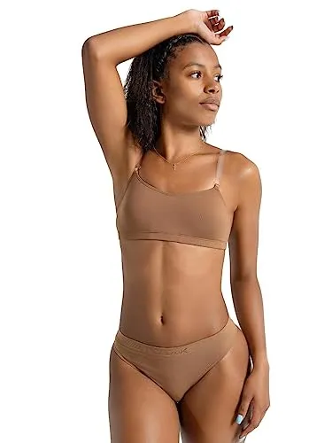 Capezio Damen Camisole W/Bratek® Sports Bra, Mokka, S EU