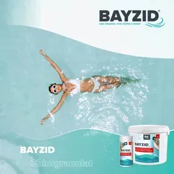 BAYZID 20x 5 kg Chlorgranulat für Pools - Schnell lösliches Chlorgranulat zur effektiven Poolpflege, bekämpft zuverlässig Keime und Bakterien mit 56% Aktivchlor. Ideal für Schnell- und Dauerchlorung.