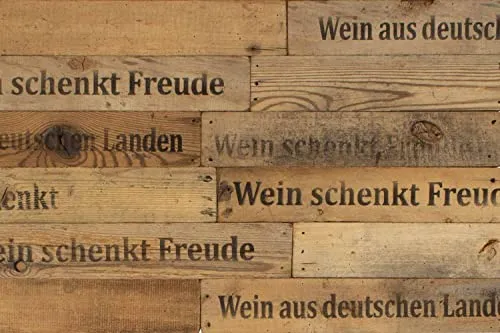 wodewa Wandverkleidung Holz Altholz Weinkisten-Design - 3D-Wandpaneele aus 100% Naturholz, nostalgische Weinkisten-Optik für kreative Wandgestaltung und individuelle Akzente in Wohnräumen.