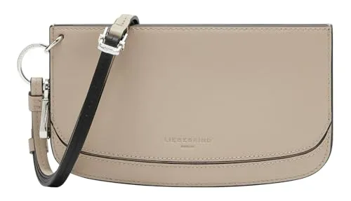 LIEBESKIND BERLIN Utensilientasche Ezra 2 Calf Optic Pouch Pendant Stone beige - Stylische Utensilientasche aus vollnarbigem Nappaleder mit Druckknopf und verstellbarem Lederriemen. Ideal für die Aufbewahrung von Kleinigkeiten und mit Karabinerhaken für individuelles Styling.