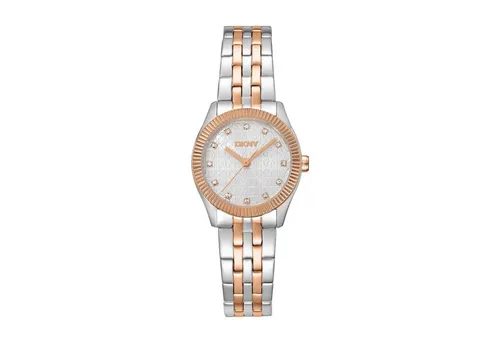 DKNY Quarzuhr Damenuhr 26 Quarz - Stylische Quarzuhr für Damen mit elegantem Design. Ideal für jeden Anlass – ob casual oder chic, sie ergänzt jedes Outfit perfekt. Verleihen Sie Ihrem Look das gewisse Etwas!