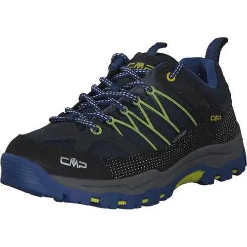 CMP Unisex Kinder Kids Rigel Low Shoes Wp - Wanderschuhe mit wasserdichter CLIMAPROTECT Membran und CMP FullOn GRIP-Sohle, ideal für verschiedene Gelände und optimalen Komfort.