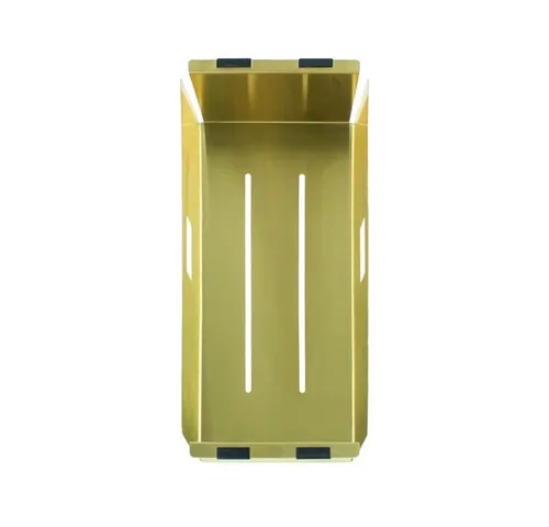 REGINOX Resteschale COLANDER in GOLD - PVD-Beschichtung für langlebige Eleganz - Hochwertige Resteschale aus Edelstahl mit PVD-Beschichtung in Gold. Ideal zum Abtropfen und Waschen von Obst und Gemüse, passend zu Reginox MIAMI Spülen.