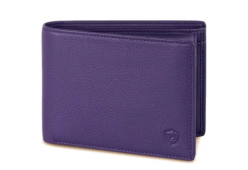 VON HEESEN Geldbörse im Querformat mit RFID-Schutz - Elegante Ledergeldbörse aus vollnarbigem Nappaleder, handgefertigt. Mit 12 Kartenfächern und RFID-Schutz für Ihre Sicherheit. Inklusive stilvoller Geschenkbox – ideal für besondere Anlässe.