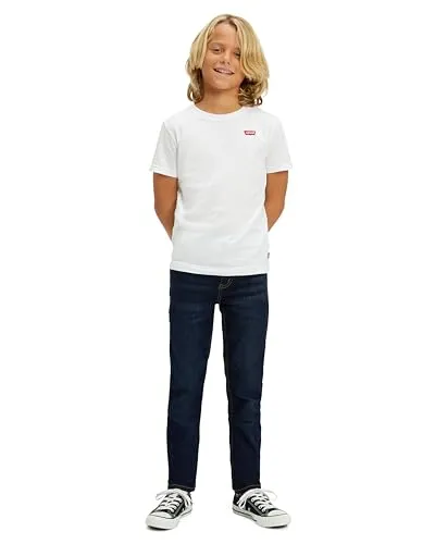 Levi's Kids 512 Slim Taper Jean Jungen Hydra 14 Jahre - Bequeme Stretch-Denim-Hose für aktives Spielen und Entdecken. Ideal als coole Alternative zu Skinny Jeans mit praktischem Hosenschlitz und Knopfverschlüssen.