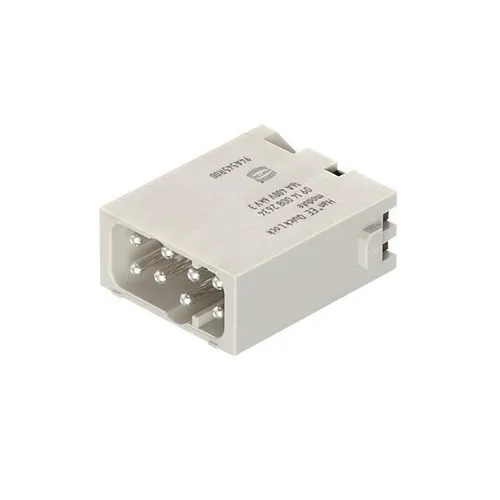 Harting Steckverbinder 09140082634 - 2 Kontakteinsätze - Praktisches Set mit 2 Harting Steckverbindern, ideal für zuverlässige Verbindungen. Robuste Ausführung mit Federzuganschluss für einfache Handhabung und hohe Leistung.