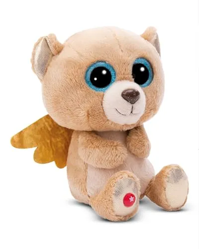 NICI Kuscheltier GLUBSCHIS Bär Glowy Bombo 15cm - Flauschiger Teddybär aus hochwertigem NICI-Plüsch, ideal zum Kuscheln und Spielen für Kinder