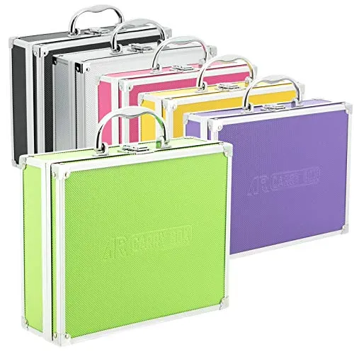 ECI Tools Aluminium Werkzeugkoffer Grün 560021 - Kompakter Aluminium Werkzeugkoffer mit individuell anpassbarer Schaumstoffeinlage für optimalen Schutz. Ideal für Werkzeug, Messinstrumente und mehr. Robuste Bauweise mit verstärkten Kanten.