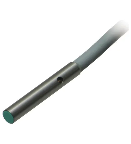 Pepperl+Fuchs Induktiver Sensor bündig PNP NBB0,8-4M25-E2 - Induktiver Sensor mit 0,8 mm Schaltabstand, bündigem Einbau und PNP-Ausgang, ideal für präzise Anwendungen in der Elektroinstallation.