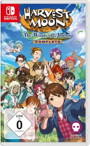 Harvest Moon - The Winds of Anthos für Nintendo Switch - Erlebe die charmante Welt von Harvest Moon - The Winds of Anthos auf Nintendo Switch. Genießen Sie ein einzigartiges Farming-Abenteuer mit lebendigen Grafiken und fesselndem Gameplay.