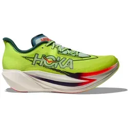 Hoka CIELO X1 3.0 Laufschuhe Unisex Neon Yuzu / Thyme 43 1/3 - Hoka Cielo X1 3.0 – Ultraleichter Wettkampfschuh mit explosiver Vortriebskraft für ambitionierte Läufer. Ideal für Bestzeiten auf 5 km, 10 km, Halbmarathon und Marathon.