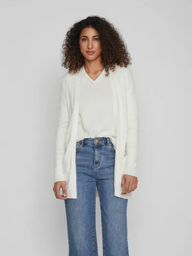 VIRIL L/S Open Knit Cardigan - Offener Strickcardigan für Damen - Strickjacke mit V-Ausschnitt und praktischen Fronttaschen, ideal für einen lässigen Look und vielseitig kombinierbar.