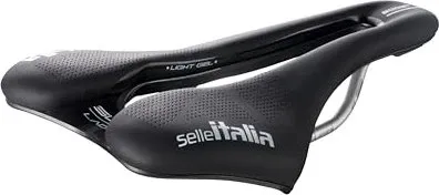 SLR Boost Lady Superflow TI Sattel schwarz - S3 - Fahrradsattel mit Gelschaum-Bezug für höchsten Komfort, ideal für lange Radtouren und Indoor-Spinning-Training. Einfacher Einbau und universelle Passform.