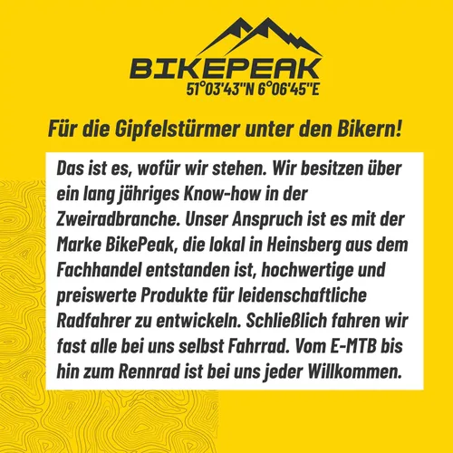 BikePeak Ergonomischer Trekking Fahrradsattel für Herren & Damen - Atmungsaktiver Memory-Schaum für maximalen Langstreckenkomfort und wasserabweisendes Design – ideal für Trekkingtouren und Outdoor-Abenteuer!