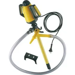 LUTZ Elektropumpe für dünnflüssige Medien 75l/min - Bewässerung: Kompaktes Pumpen-Set mit 1,5m PVC-Schlauch, ideal zum sicheren Umfüllen von Chemikalien und dünnflüssigen Medien, dichtungslos und leicht zu handhaben.