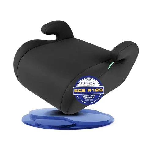 CarComfort Raffi Autokindersitz - sicher und bequem für Kinder von 4 bis 10 Jahren - Hochwertiger Autokindersitz in Schwarz, geeignet für Kinder von 4 bis 10 Jahren. Mit sicherem 3-Punkt-Gurt-System für einfache Montage im Auto. Ideal für Reisen und täglichen Gebrauch.