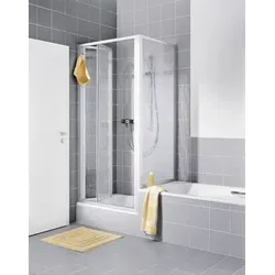 Kermi NOVA 2000 Seitenwand N2 TWD 1750 BV: 770-800 Silber Mattglanz Kerolan Fontana.