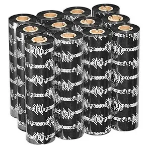 ZEBRA 2300 schwarz Thermo-Druckfolien, 12 Rollen - Hochwertige ZEBRA 2300 Thermo-Druckfolien in Schwarz, ideal für klare Druckergebnisse. Perfekt für den professionellen Einsatz im Büro oder zu Hause.