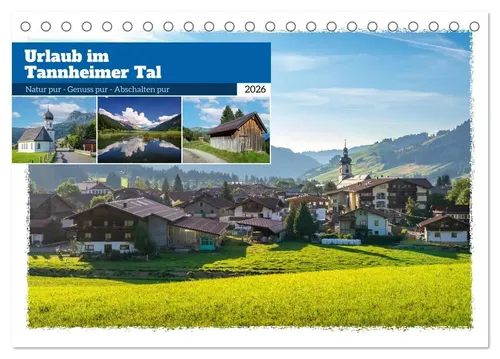 Thorsten Assfalg | Urlaub im Tannheimer Tal (Tischkalender 2026 DIN A5 quer),...