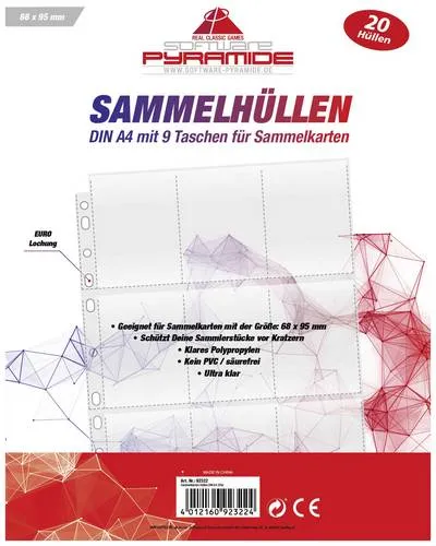 Software Pyramide Sammelkarten Hüllen
