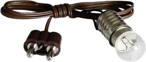 Kahlert Licht 60803 - Glühlampe Klar E10 3.5 V, energieeffizient und ideal für Minipuppenhäuser
