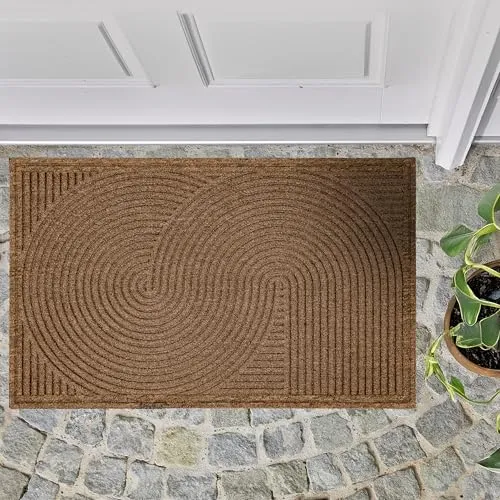 ASTRA Fußmatte GraphicDeluxe, rechteckig - Wetterfeste und schmutzabweisende Fußmatte, rutschfest und ideal für Eingangsbereiche. Maße: 60x90 cm, strapazierfähiges Kunstfaser-Material.