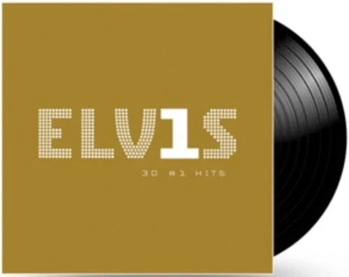 Elvis Presley Elvis 30 1 Hits Doppel Vinyl LP - Schallplatten-Neuausgabe mit den größten Hits von Elvis Presley, perfekt für Sammler und Musikliebhaber.