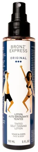 Académie Lotion Bronz'Express Teintée 150 ml Selbstbräunungsspray