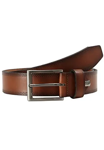 Lloyd Herren-Gürtel, Brandy Braun (Gr. 105) - Eleganter Herren-Gürtel aus hochwertigem Leder, ideal für formelle Anlässe oder den Alltag. Perfekte Passform in Größe 105.