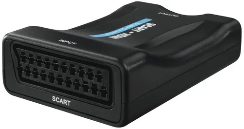 Hama Scart auf HDMI Konverter - Full HD Wandler für analoge Geräte, ideal für Fernseher und vielseitige Formatunterstützung