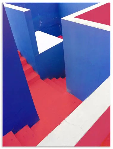 Artland Wandbild staircase, Elemente der Architektur (1 St), als Alubild, Leinwandbild, Poster, Wandaufkleber in verschied. Größen