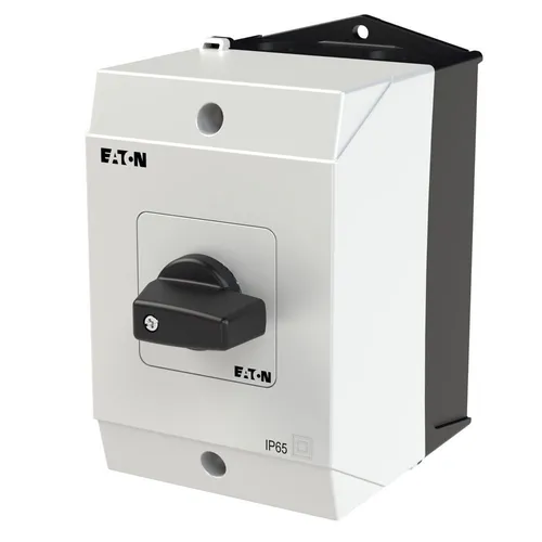 Eaton Ein-Aus-Schalter T0-4-15602/I1 - Robuster Ein-Aus-Schalter von Eaton für den professionellen Einsatz. Mit IP65 Schutzart und 10 Schaltstellungen, ideal für vielseitige Anwendungen in der Elektroinstallation.
