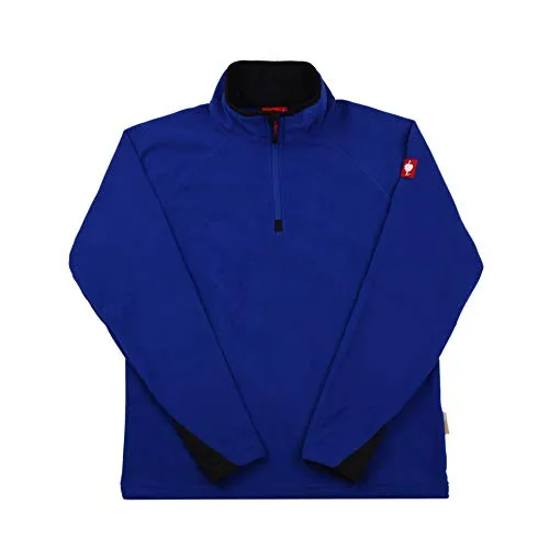 Engelbert Strauss Herren Fleecepullover Troyer dryplexx Micro, Farbe:Kornblau, Größe:S