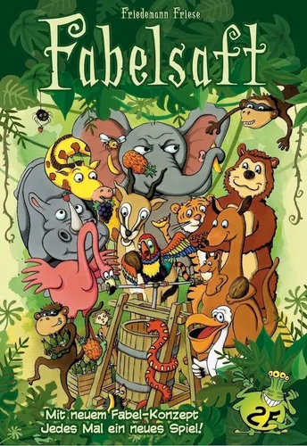 2f-Spiele Fabelsaft - Brettspiel für die ganze Familie - Gesellschaftsspiel, das strategisches Denken fördert und durch sich ändernde Spielaktionen immer wieder neu begeistert. Ideal für 2 bis 6 Spieler ab 8 Jahren!