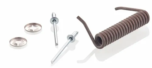 WESCO Einbaumülleimer Ersatzfeder für Pushboy®/Kickboy® - Mülleimer Ersatzfeder für Pushboy®/Kickboy® - Kostensparend und umweltfreundlich, da defekte Teile einfach ausgetauscht werden können.