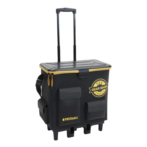 Pro Tackle Angelsee Trolley Angelstation Sitzbox Caddy Angeltasche Angelwagen