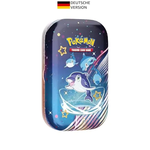 Pokémon TCG Mini-Tin-Box Karmesin & Purpur Paldeas Schicksale Normifin NEU seale