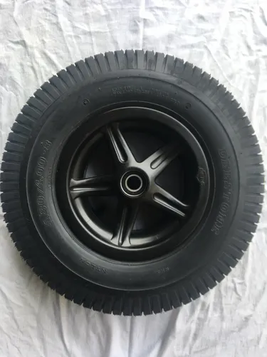 BERG Gokart Ersatzteil Rad black 460/165-8 - Tretfahrzeuge - Universell einsetzbares Rad für alle Gokart-Positionen, einfach umbaubar für Antriebsrad. Spielwaren Laumann, Ihr Berg Produkte Spezialist seit 1995.