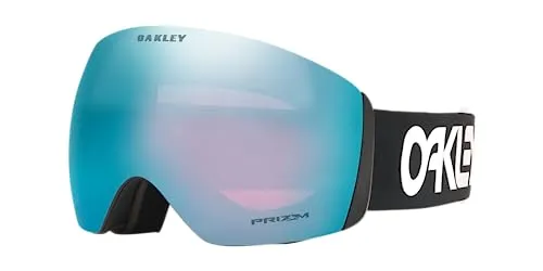 Oakley Flight Deck OO7050 83 - Skibrillen in Factory Pilot Schwarz - Wintersport-Brillen mit großem Sichtfeld und innovativer Prizm-Technologie für optimale Sicht bei allen Bedingungen.