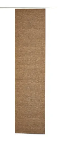 Gardinia Flächenvorhang Natur nougat, 60 x 245 cm - Schiebevorhänge mit elegantem Naturlook, ideal für stilvolle Raumgestaltung und Lichtregulierung.