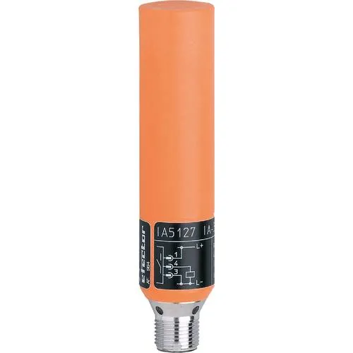 Ifm Electronic Induktiver Sensor PNP IA5127 - Industrie-Induktive Näherungssensoren, präzise Erkennung von Metallobjekten ohne direkten Kontakt für hohe Effizienz in der Automatisierung.