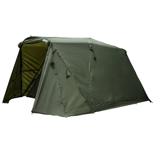 Solar SP Quick-Shelter green MK2 - BV01MK2 Angelzelt mit Heavy-Duty Groundsheet - Zelt für Angler, bietet zusätzlichen Schutz durch Heavy-Duty Groundsheet und ist mit ausreichend Zeltheringen ausgestattet.