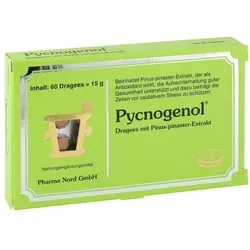Pycnogenol Kiefernrindenextrakt Pharma N 60 St - Antioxidant, rezeptfrei und unterstützt die Gesundheit der Blutgefäße