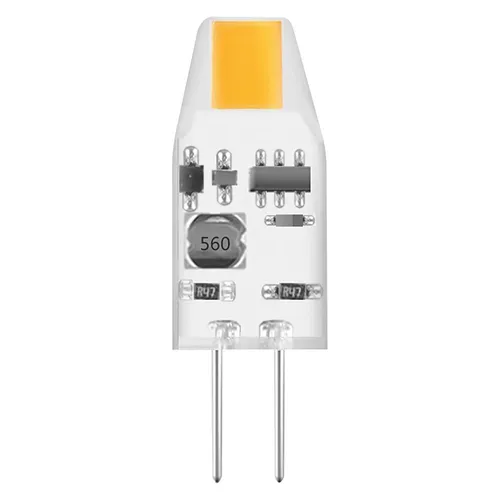 OSRAM LED-Lampe Pin Micro G4, 1W - Warmweiß - Energiesparlampe mit 100 Lumen Lichtstrom, ersetzt 10W, optimale 300° Lichtverteilung und lange Lebensdauer von 15.000 Stunden für effiziente Beleuchtung.