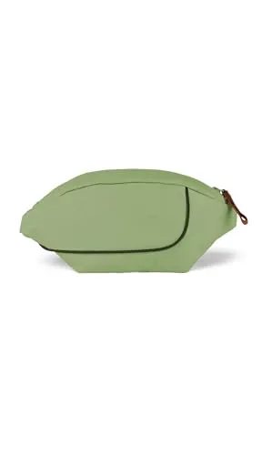 Satch Cross Easy Bauchtasche Hip Bag für Teenager mit Reißverschlussfach Pure Jade Green - Hellgrün