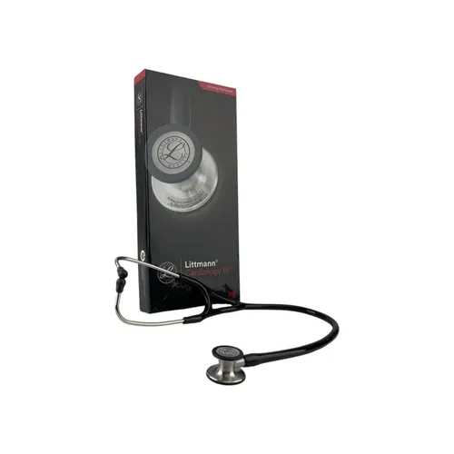 3M Littmann Cardiology IV Stethoskop - Stethoskope für präzise Diagnosen, mit 40% größerem Bruststück und 7 Jahren Garantie, ideal für Intensivpflege und Notaufnahme.