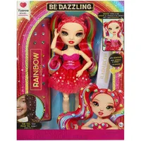 Rainbow High Be Dazzling Fashion Dolls - Vivienne Rouge - Stylische Puppe mit trendiger Mode und Accessoires, ideal für kreative Rollenspiele und Sammlerherzen.